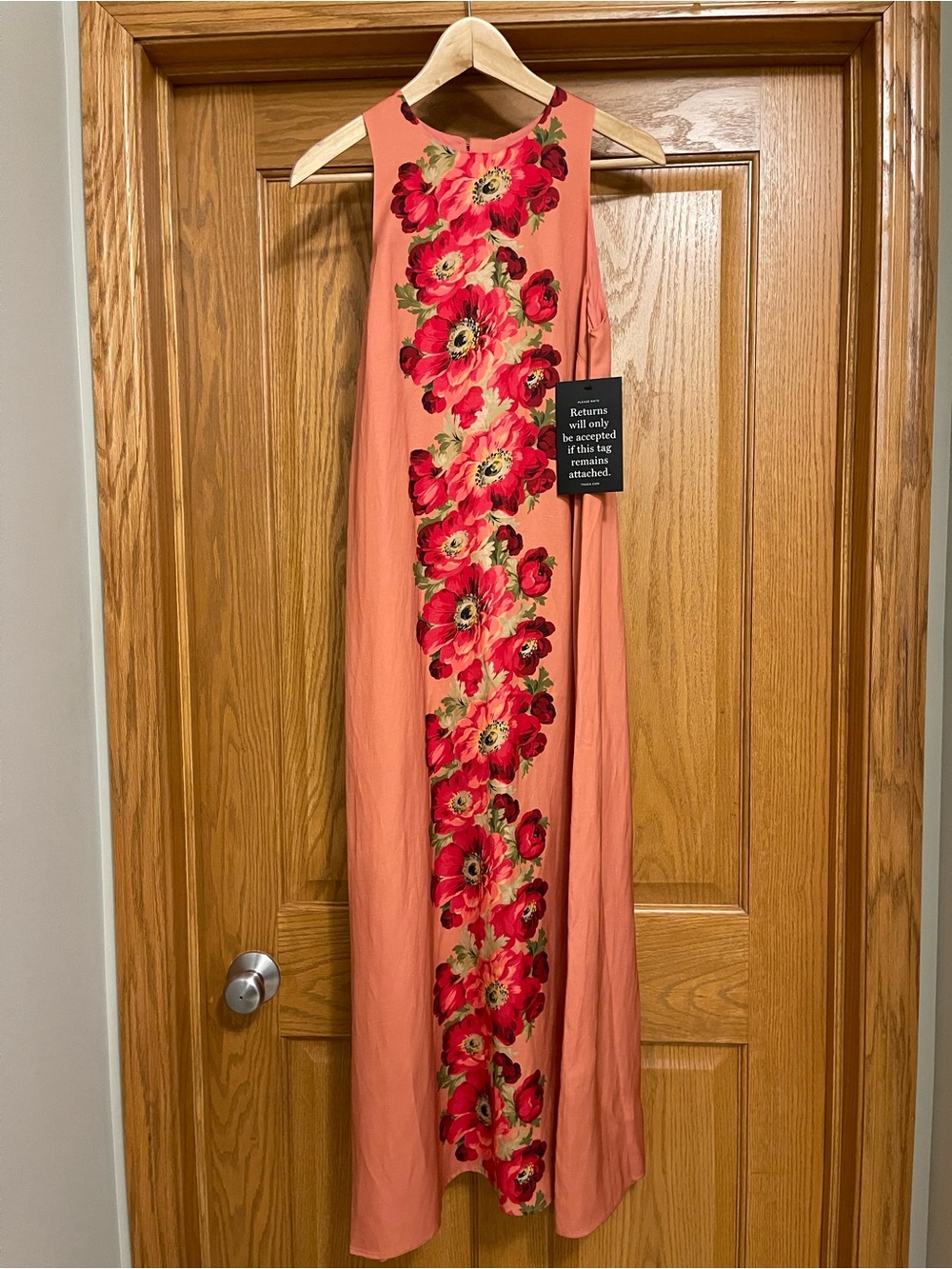 Tuckernuck Coral Poppy Portia Maxi Dress - Picture 7 of 11
